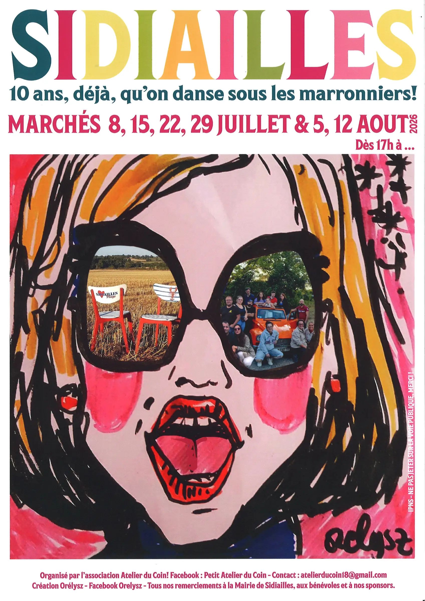 Marché Estival - Sidiailles - animé par Naco Toma Ca