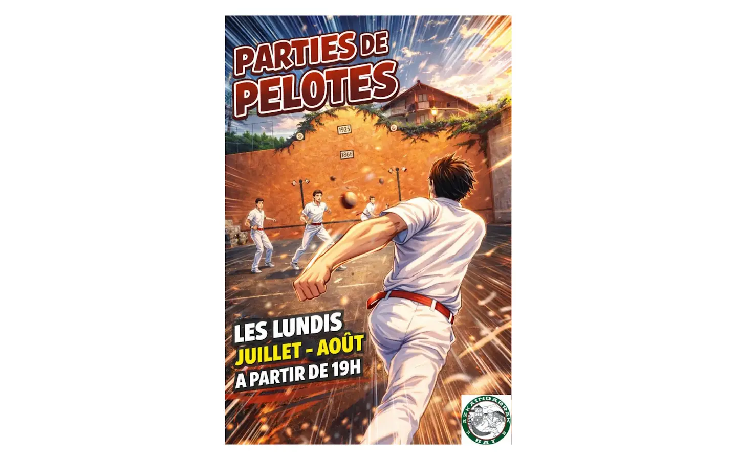 Pelote : main nue