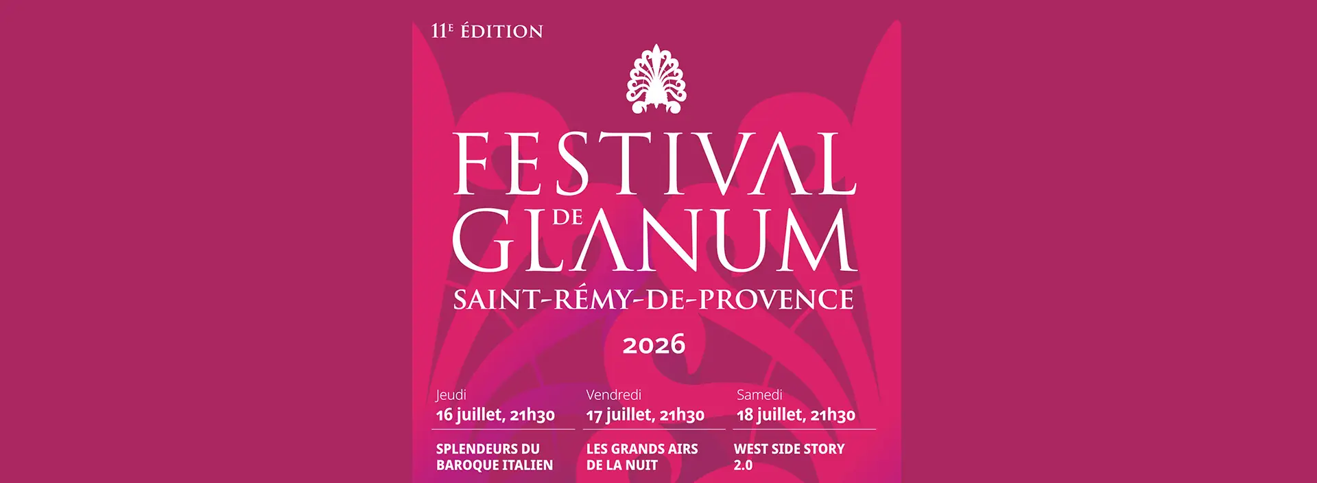 Festival de Glanum 2026