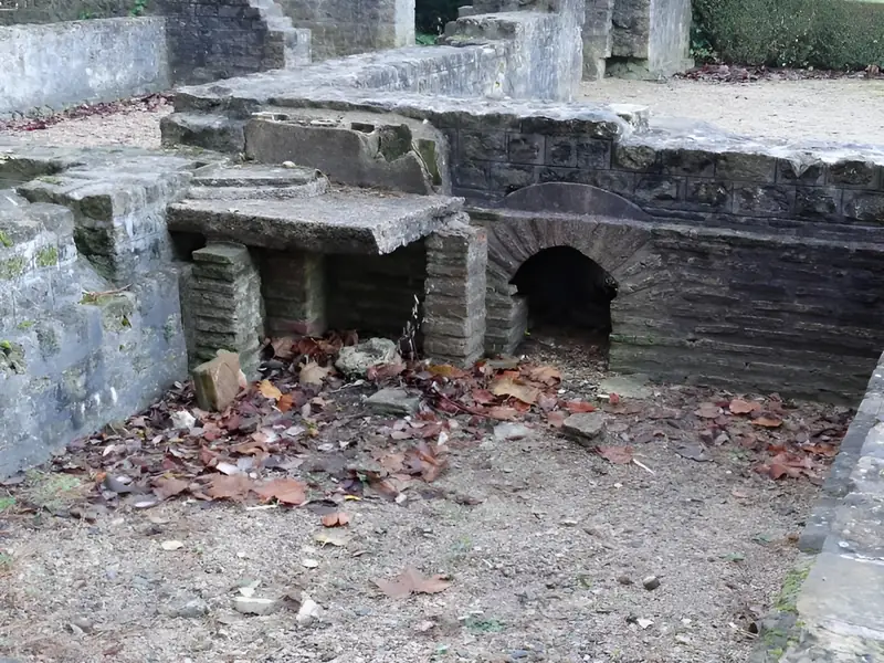 Jardin archéologique de Lisieux - Anciens thermes gallo-romains de Lisieux