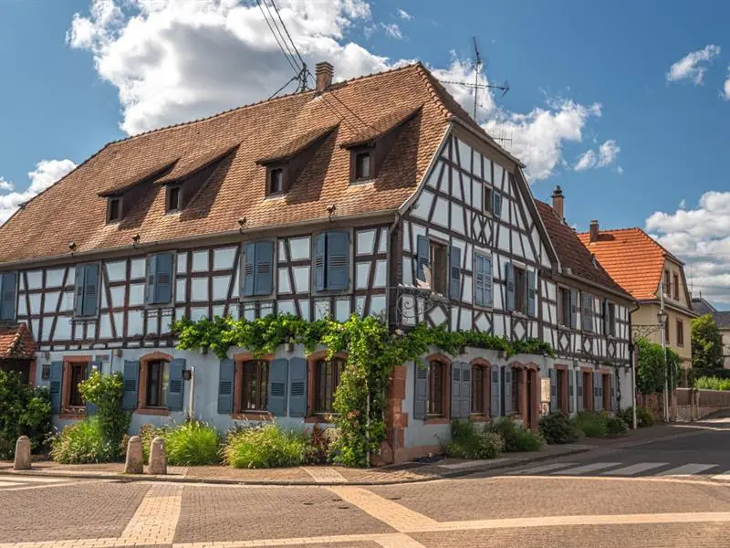 Gundershoffen - Griesbach - Eberbach - Schirlenhof - Ingelshof