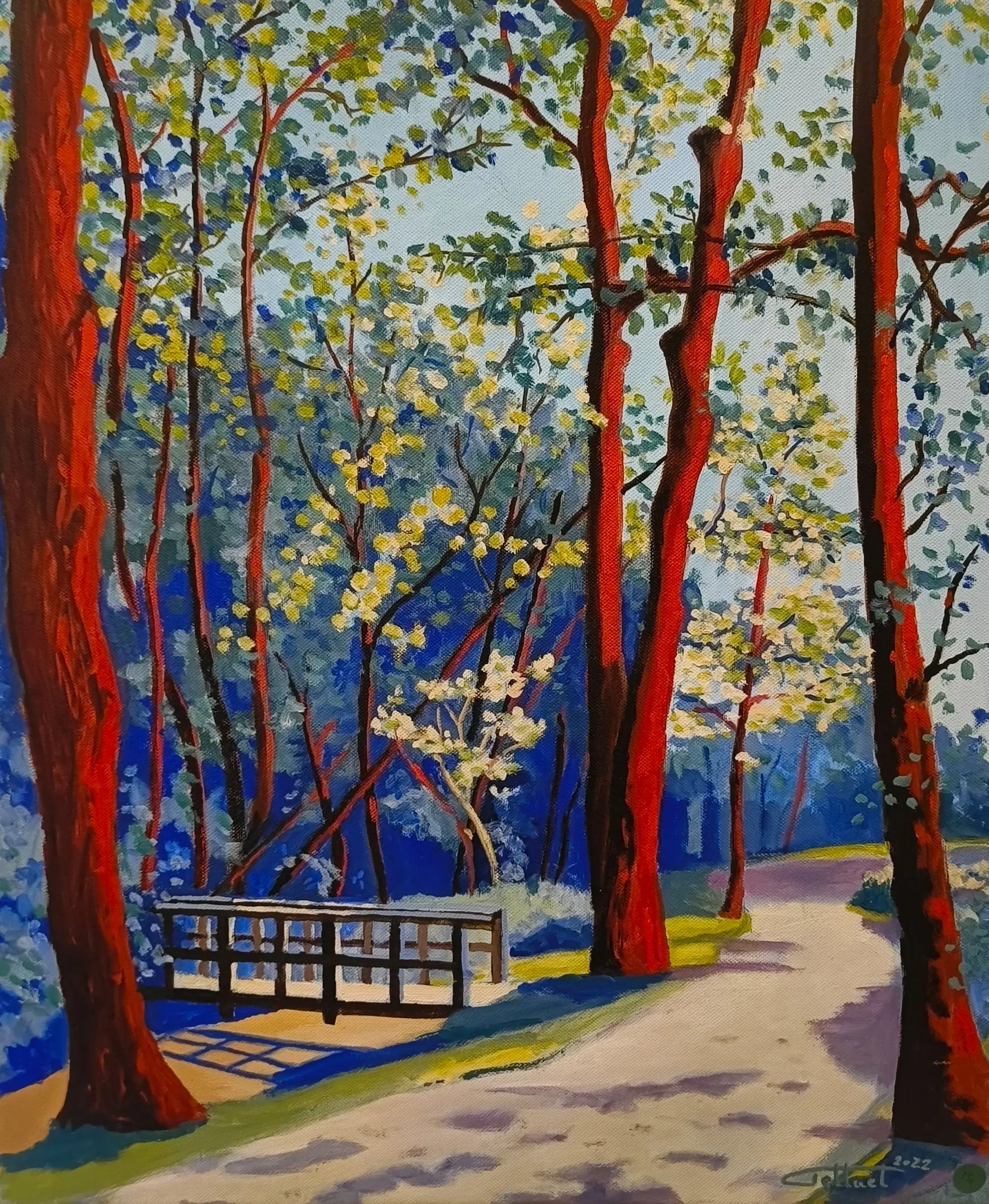Philippe Pelluet "peint l'Aube"