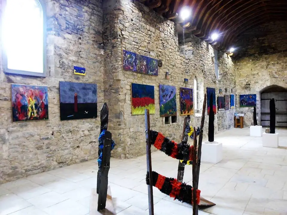 Vernissage de l'exposition d'Art à la Chapelle du château