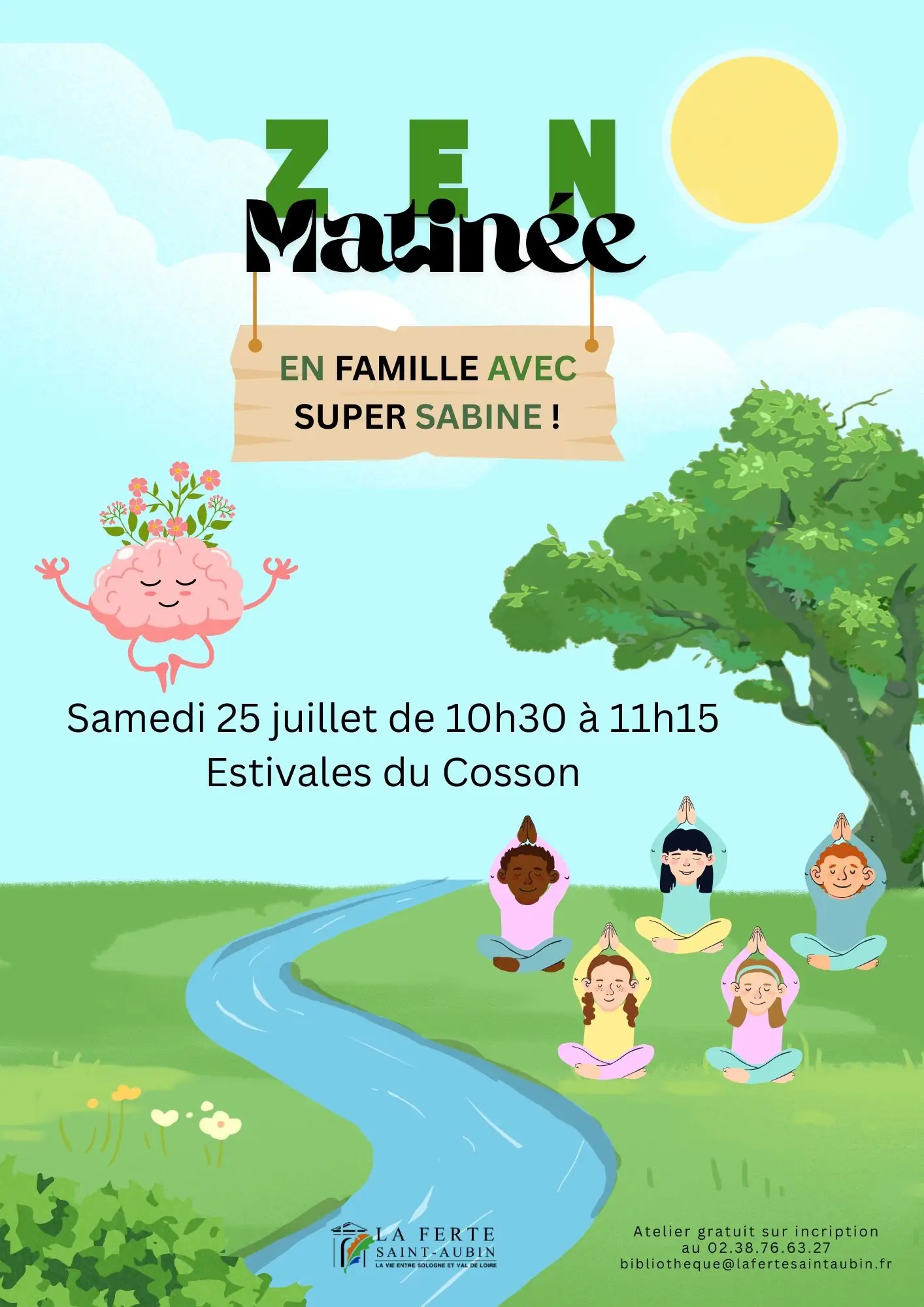 Matinées Zen • Ateliers Zen en famille