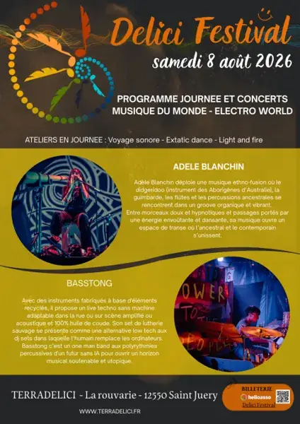 Delici Festival : Le Voyage Sensoriel Electro-World