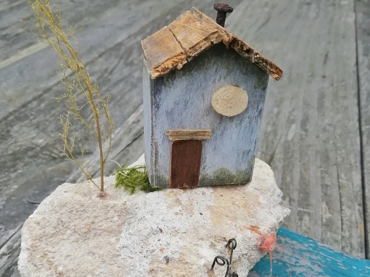 Atelier maquette diorama avec Déco palette