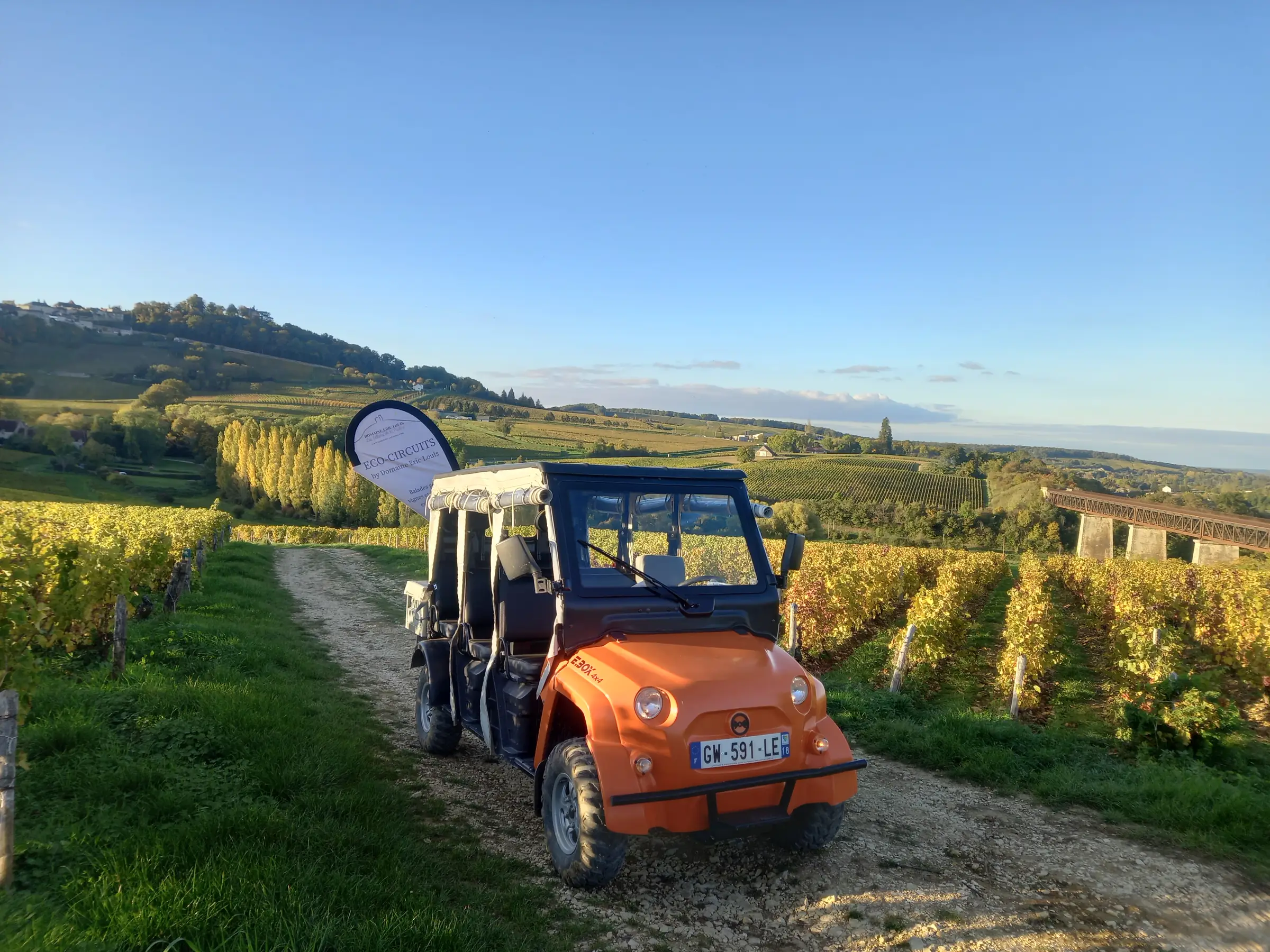 [Éco-circuit ]: promenade audio-guidée en voiturette électrique