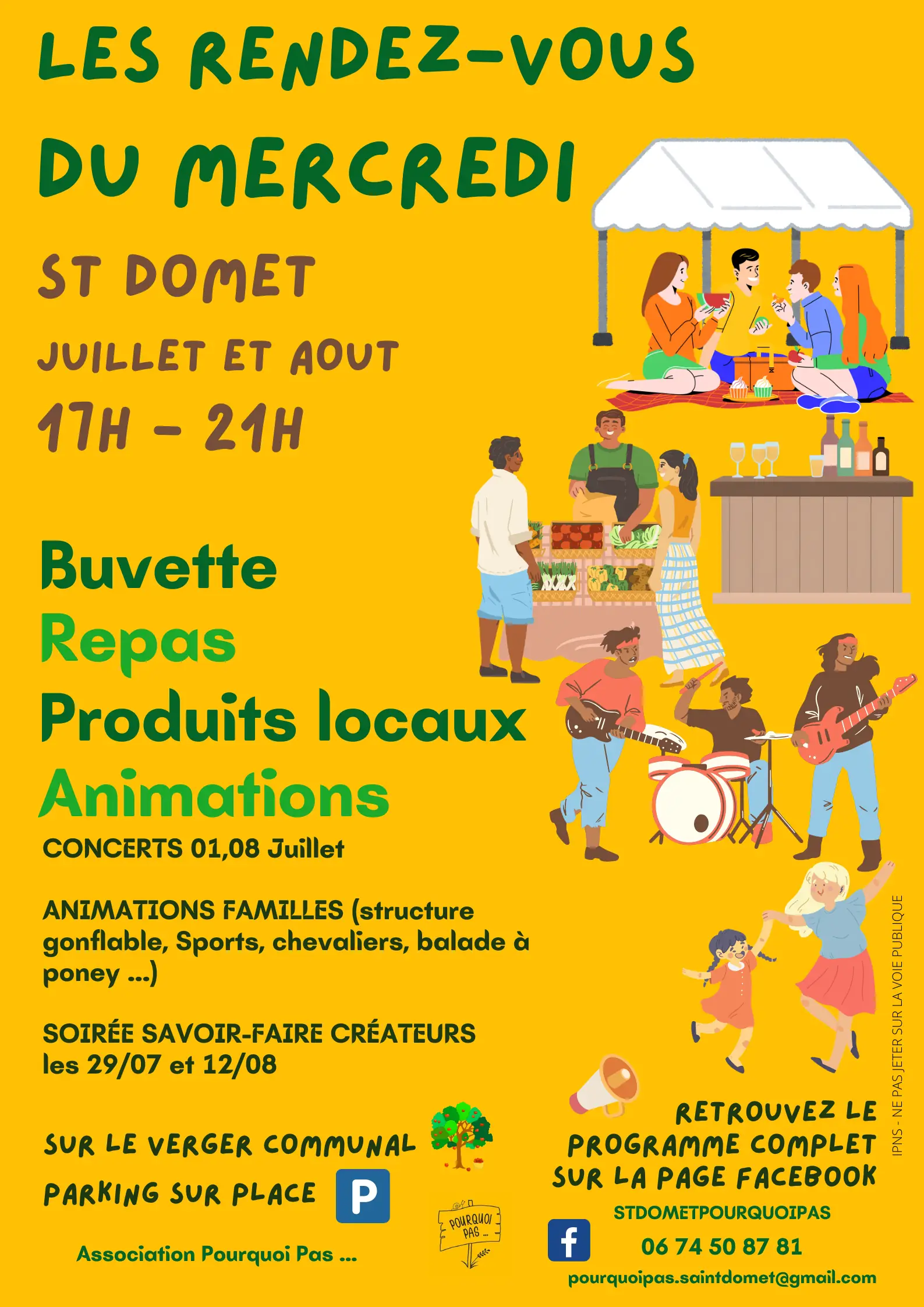 LES RENDEZ-VOUS DU MERCREDI A SAINT-DOMET