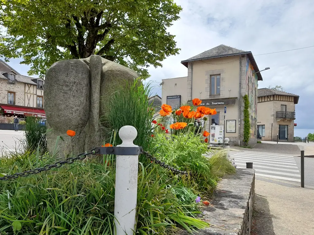 Statue du taureau Limousin