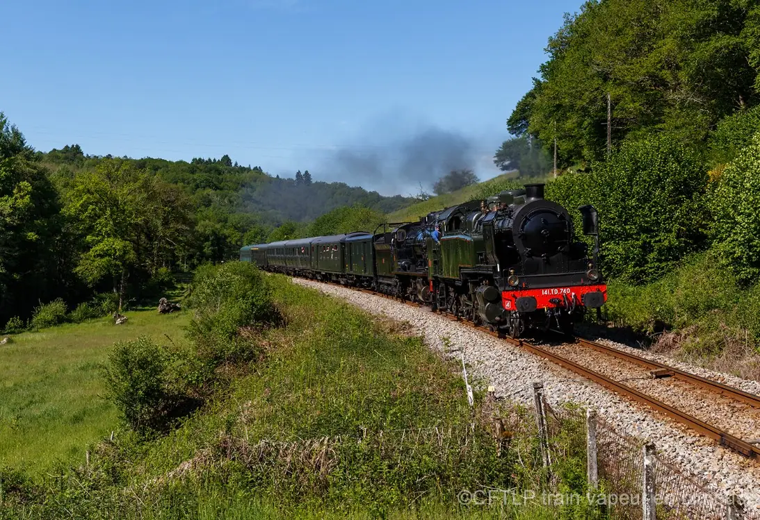 Train touristique à vapeur : De Saint-Léonard de Noblat à Eymoutiers - 16 août