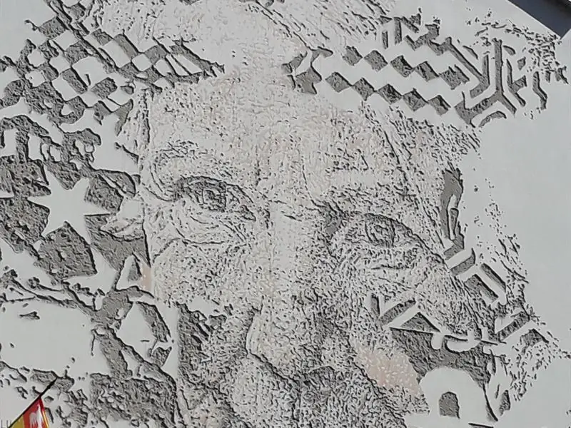 Street Art - "Fresque" Vhils