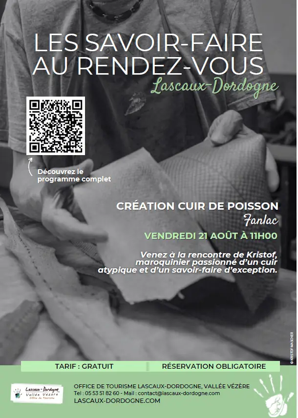 Savoir-faire au rendez-vous : créations en cuir de poisson