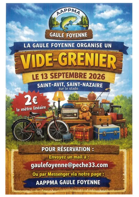 Vide-grenier de la Gaule Foyenne