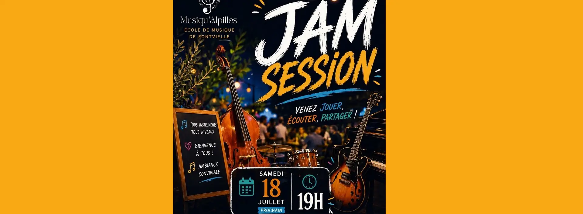 École de Musique de Fontvieille - Jamm Session