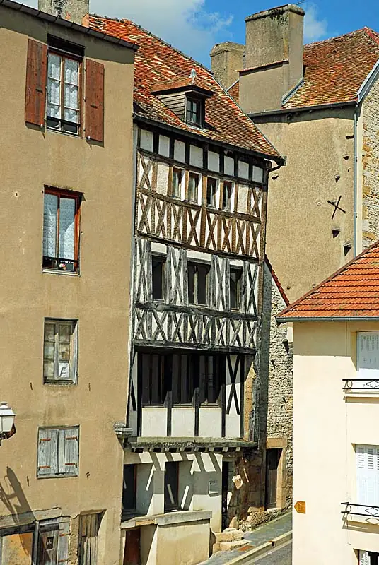 Maison à pan de bois