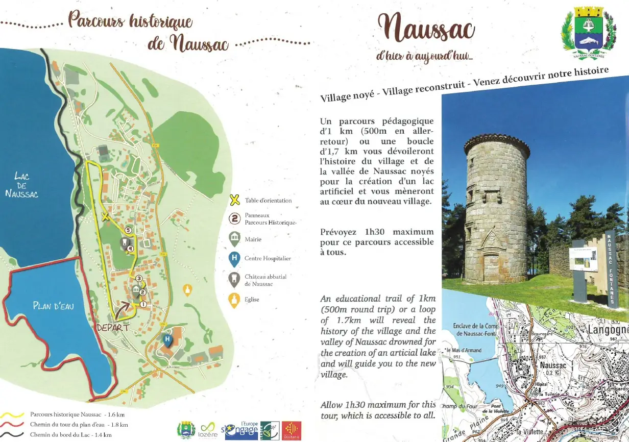 PARCOURS HISTORIQUE DE NAUSSAC