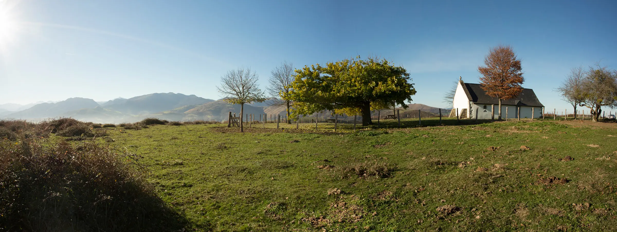 Chapelle Saint-Grégoire : panorama