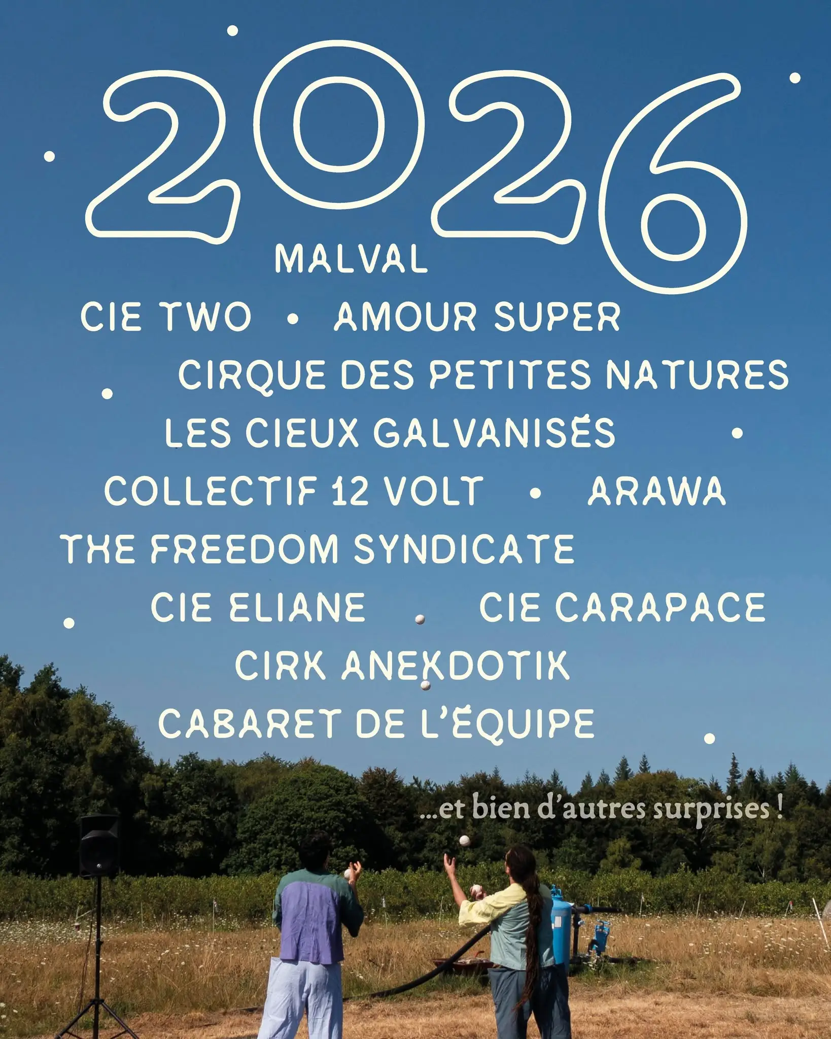 Journées Cirque au jardin