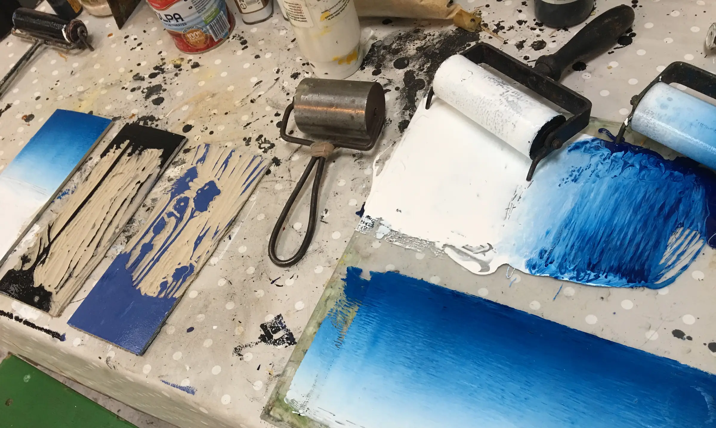 Atelier d'art - Linogravure
