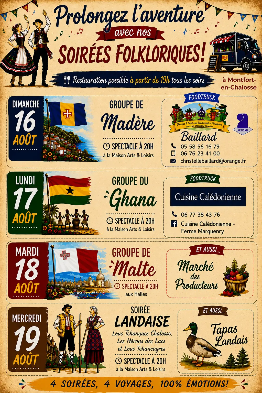 XVIèmes Rencontres Folkloriques