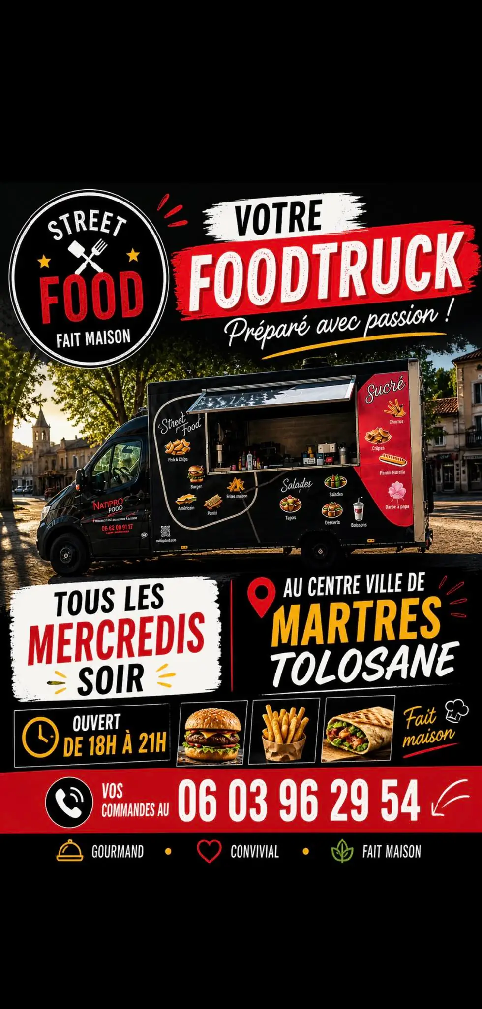 FOOD-TRUCK LE COMPTOIR DE JULIE À MARTRES-TOLOSANE