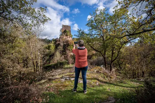 Vestiges du château de Peyroles