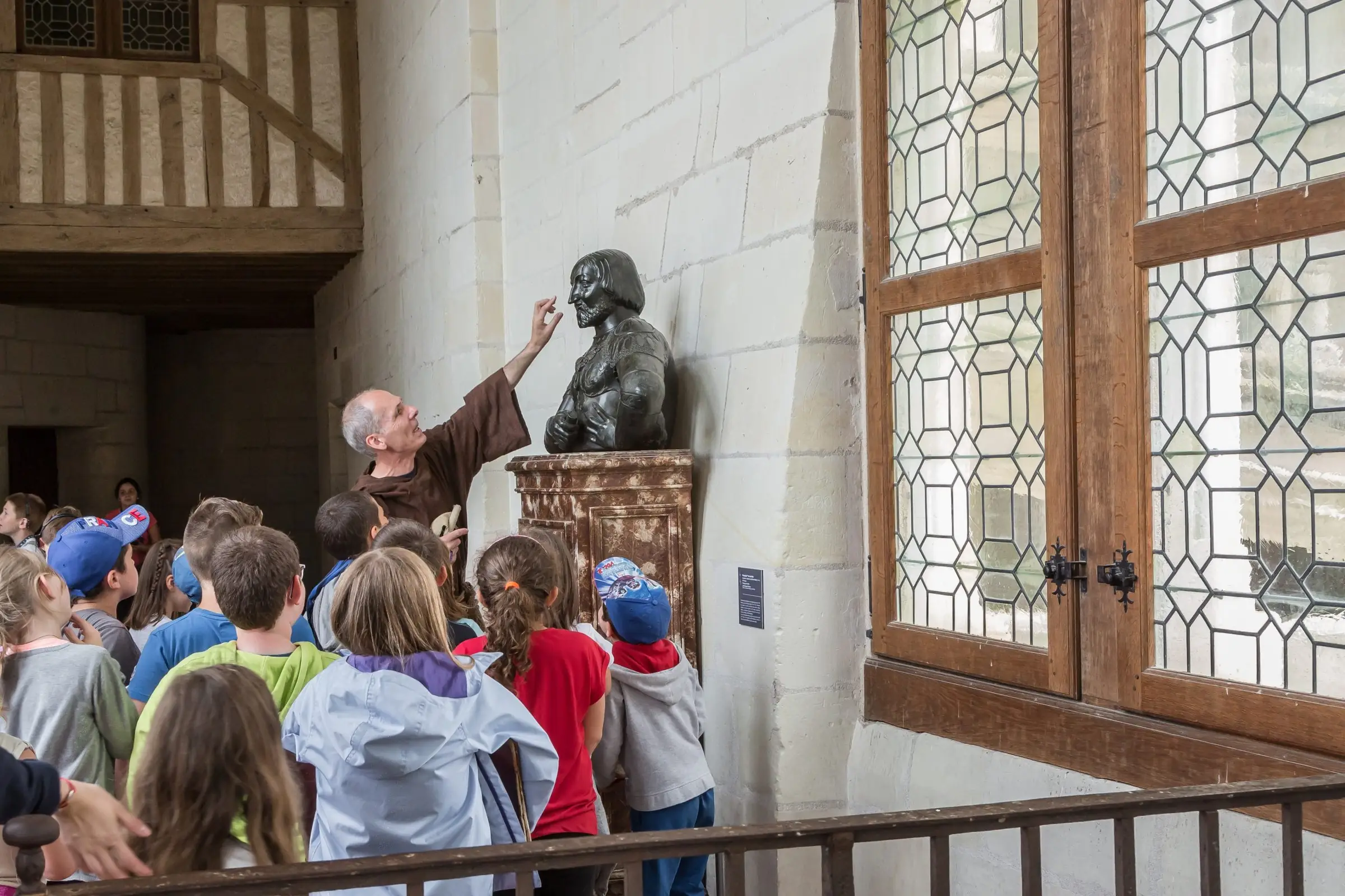Rencontre un personnage du passé grâce à la visite ludique au château de Chambord