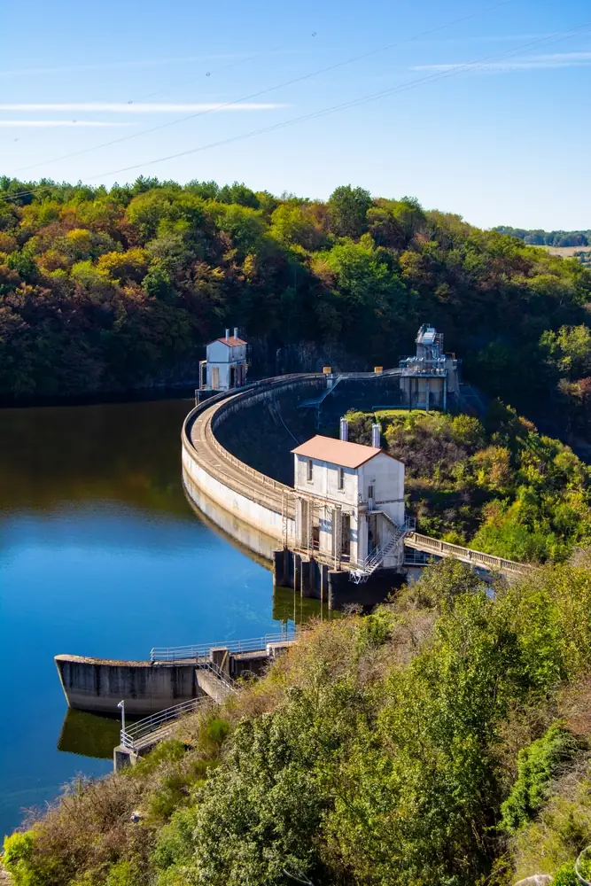 EDF barrage hydroélectrique d'Eguzon