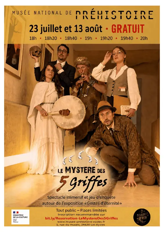 Le mystère des 5 griffes