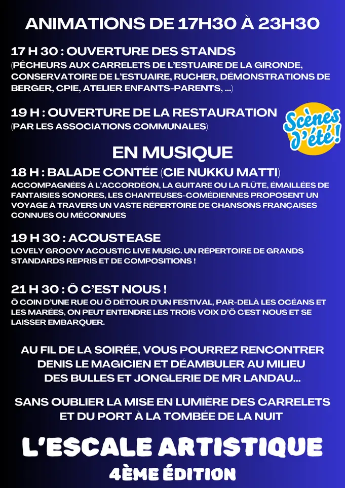 Escale artistique