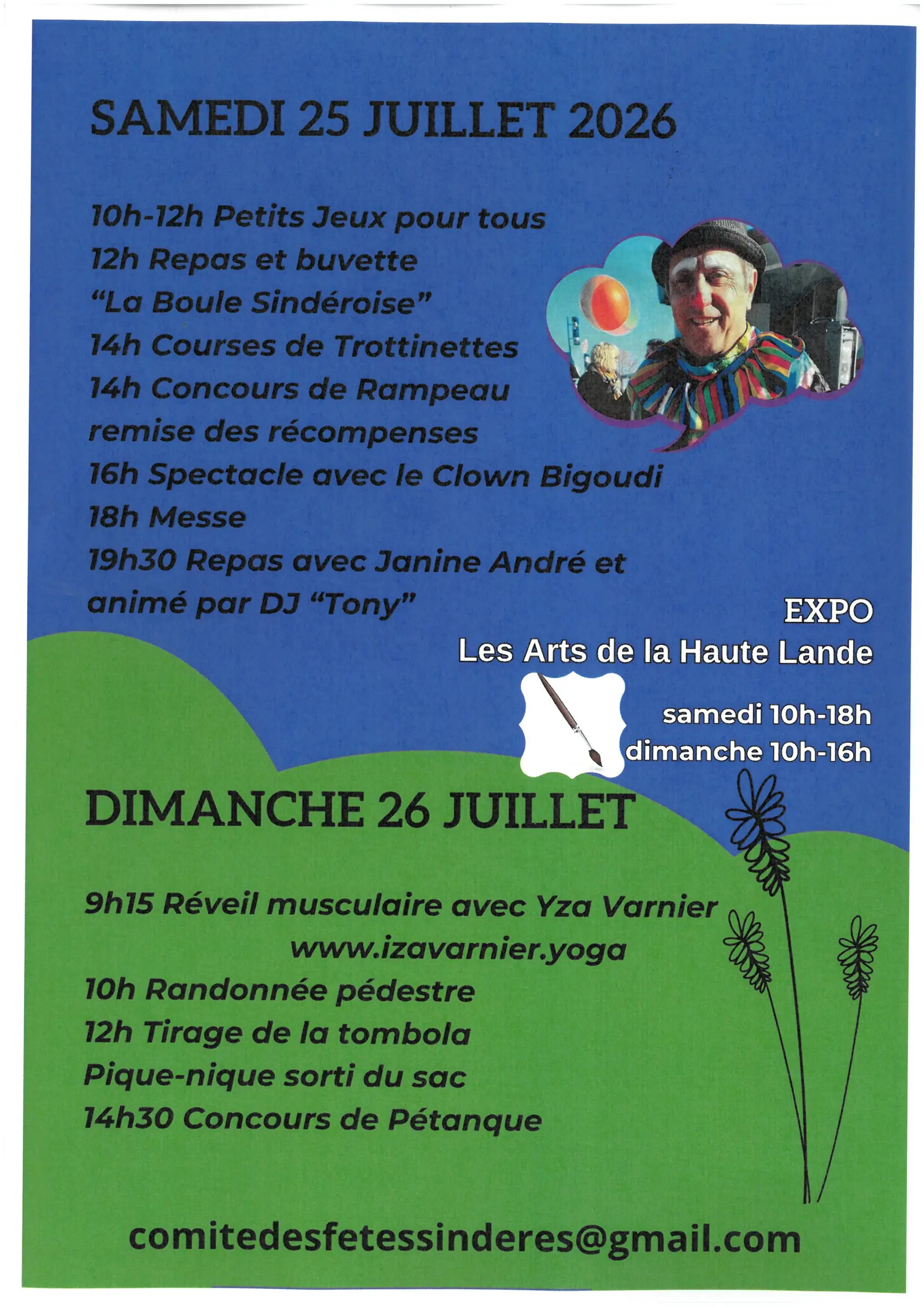 Fêtes locales - Sindères