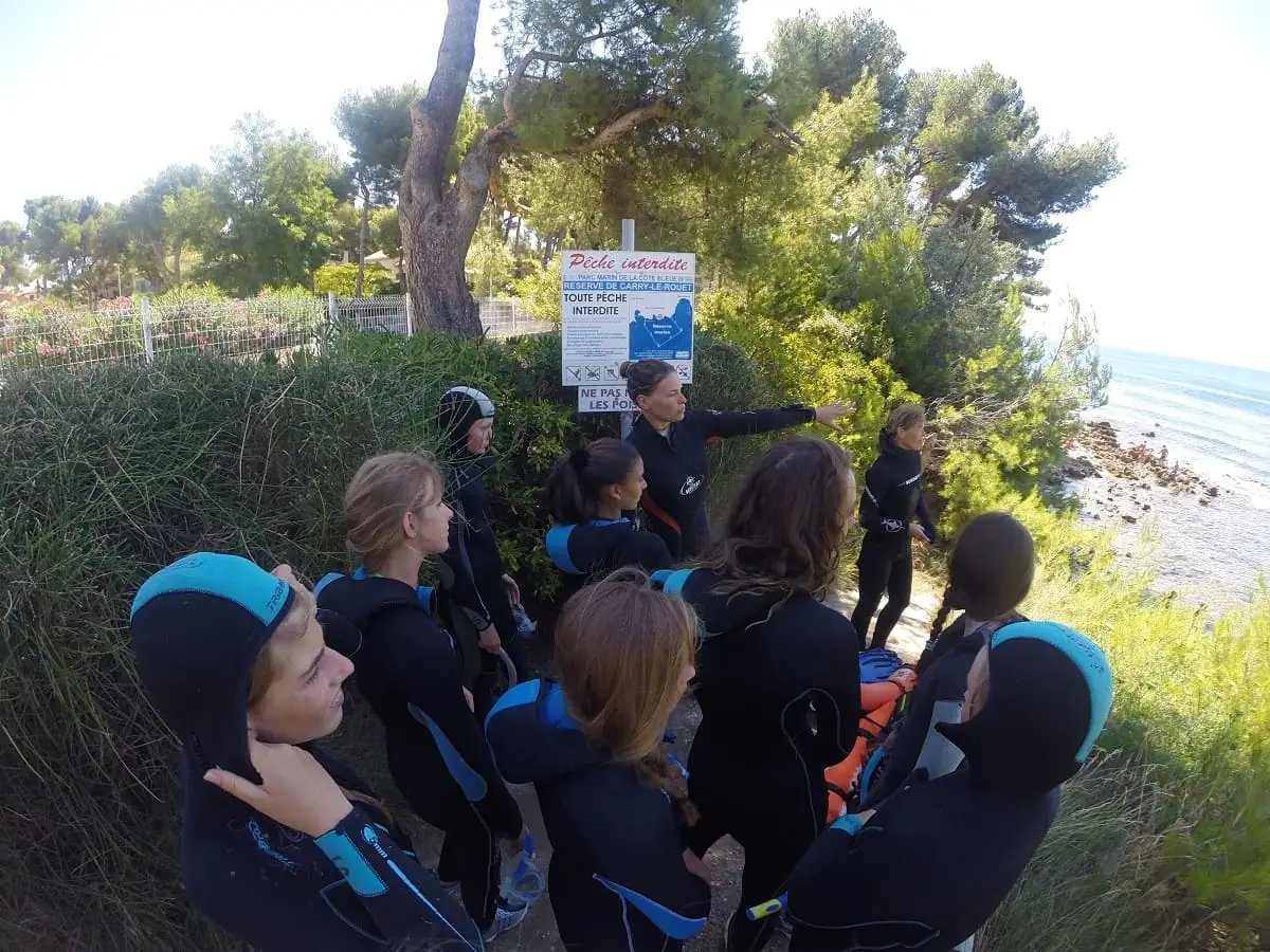 Snorkeling au coeur du Parc Marin