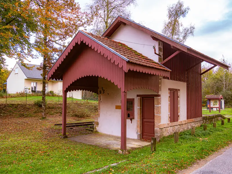 L'ancienne gare du Tacot