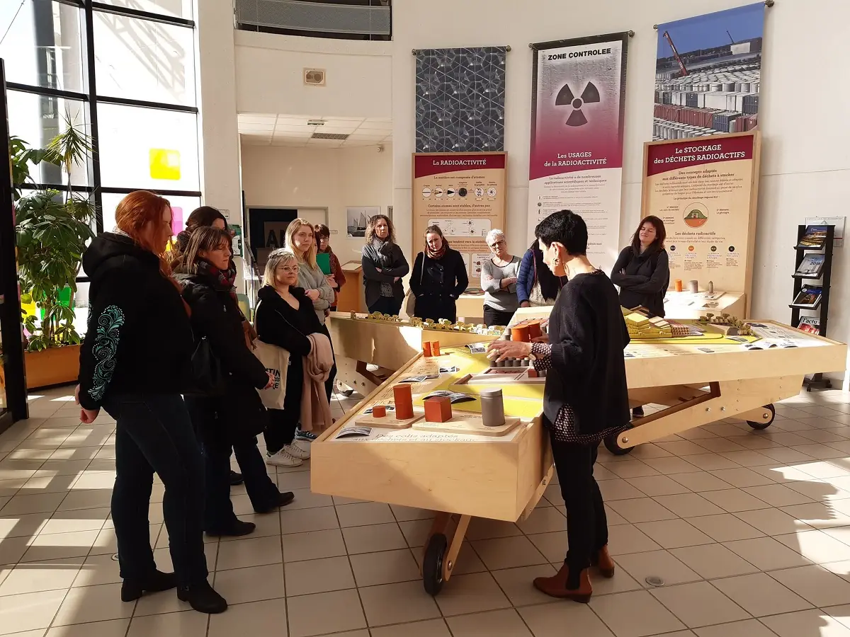 Visite commentée du Centre de stockage de la Manche
