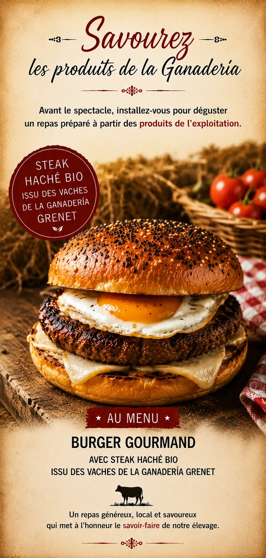 Soirée landaise à la Ganaderia Grenet