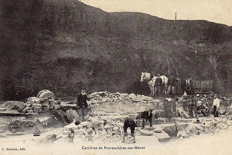 La meule des carriers de Provenchères-sur-Meuse
