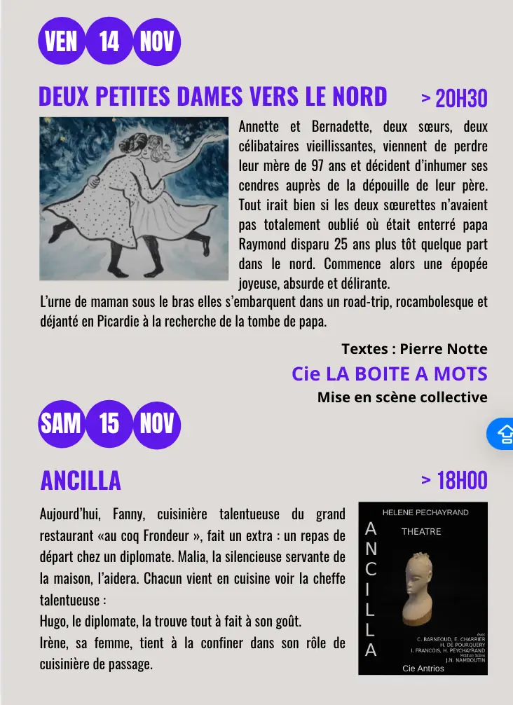 Rencontres théâtrales