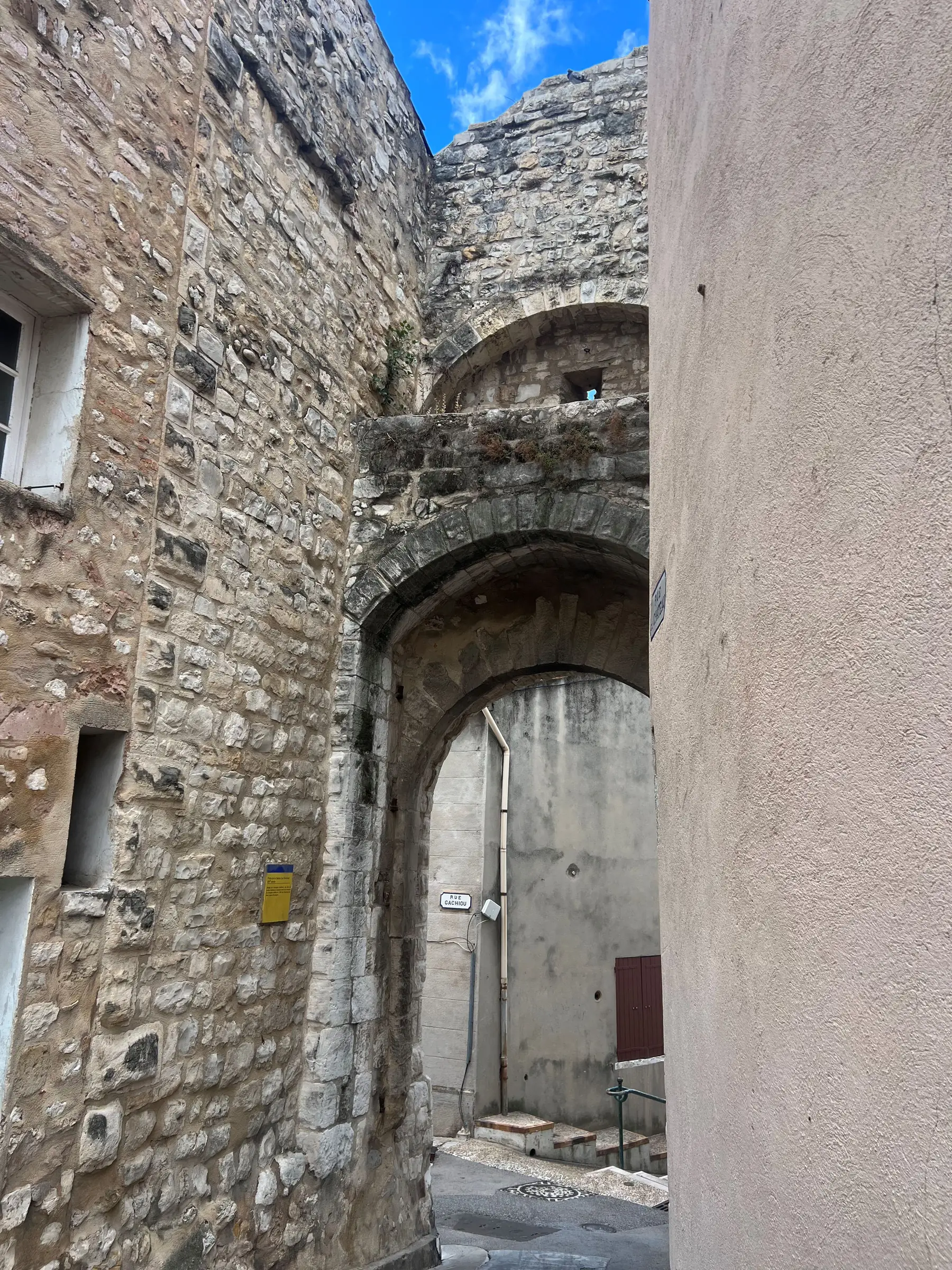 La porte Gachiou et les anciens remparts