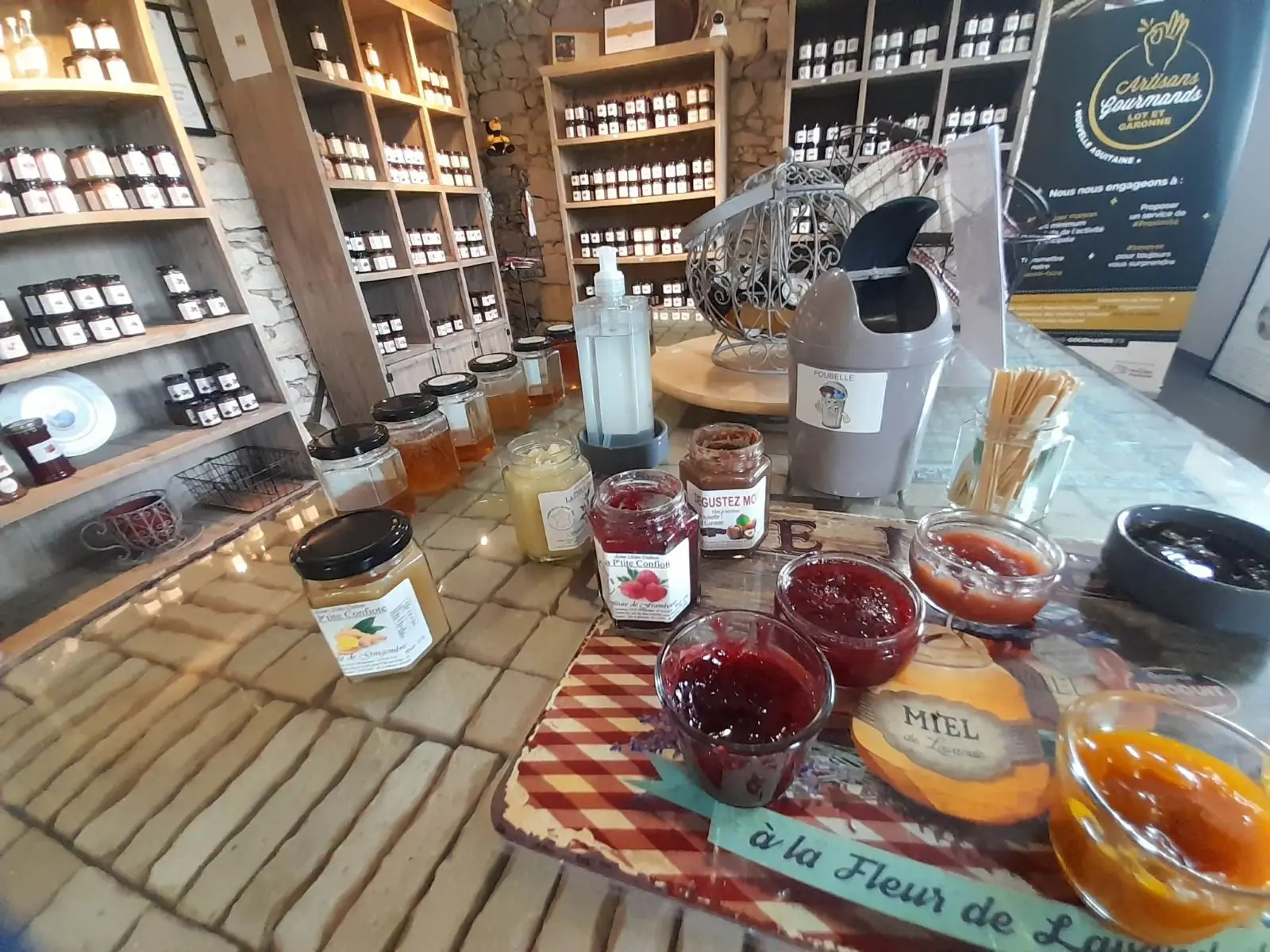 Dégustation accords confitures & fromages à La P’tite Confiote