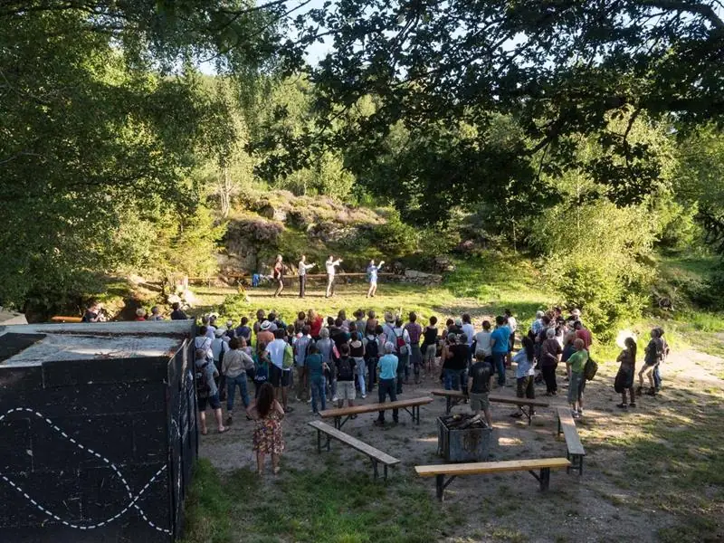 Spectacle musical et magie au Théâtre de Verdure