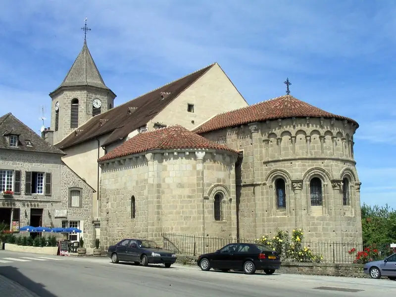Église romane Saint Sylvain Ahun