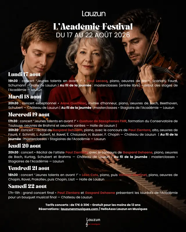 Académie - Festival de musique