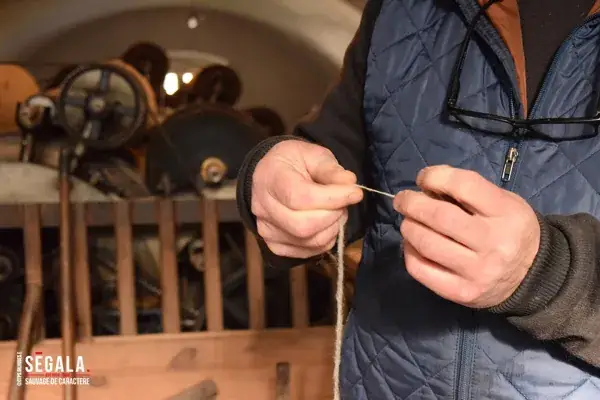 Visite d'une ancienne filature de 1900