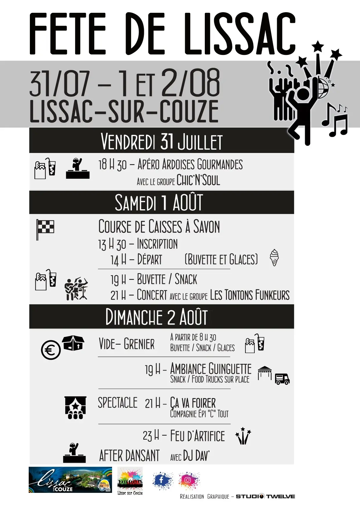 Fête votive de Lissac sur Couze