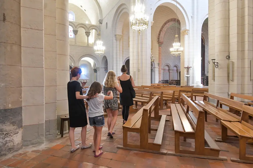 Abbaye bénédictine et son abbatiale