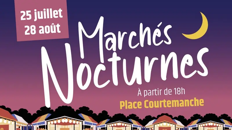Marché nocturne à Montlouis-sur-Loire