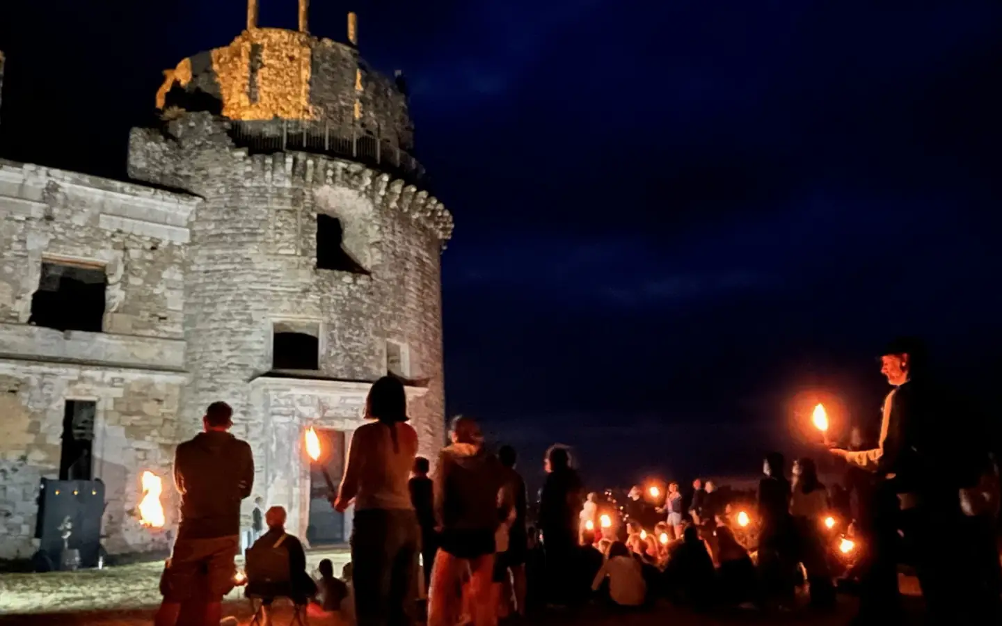 La magie des flambeaux, soirée nocturne en famille