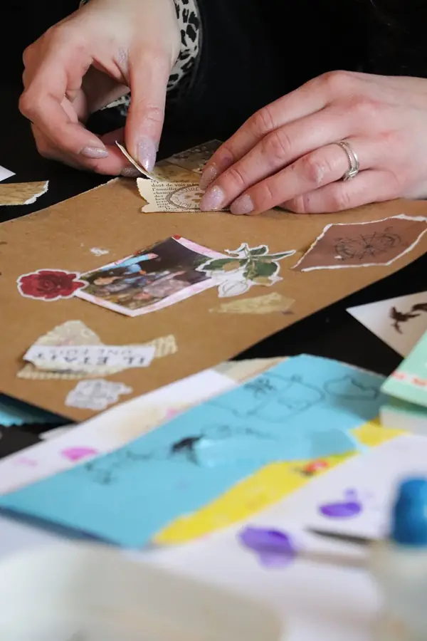 Atelier de scrapbooking