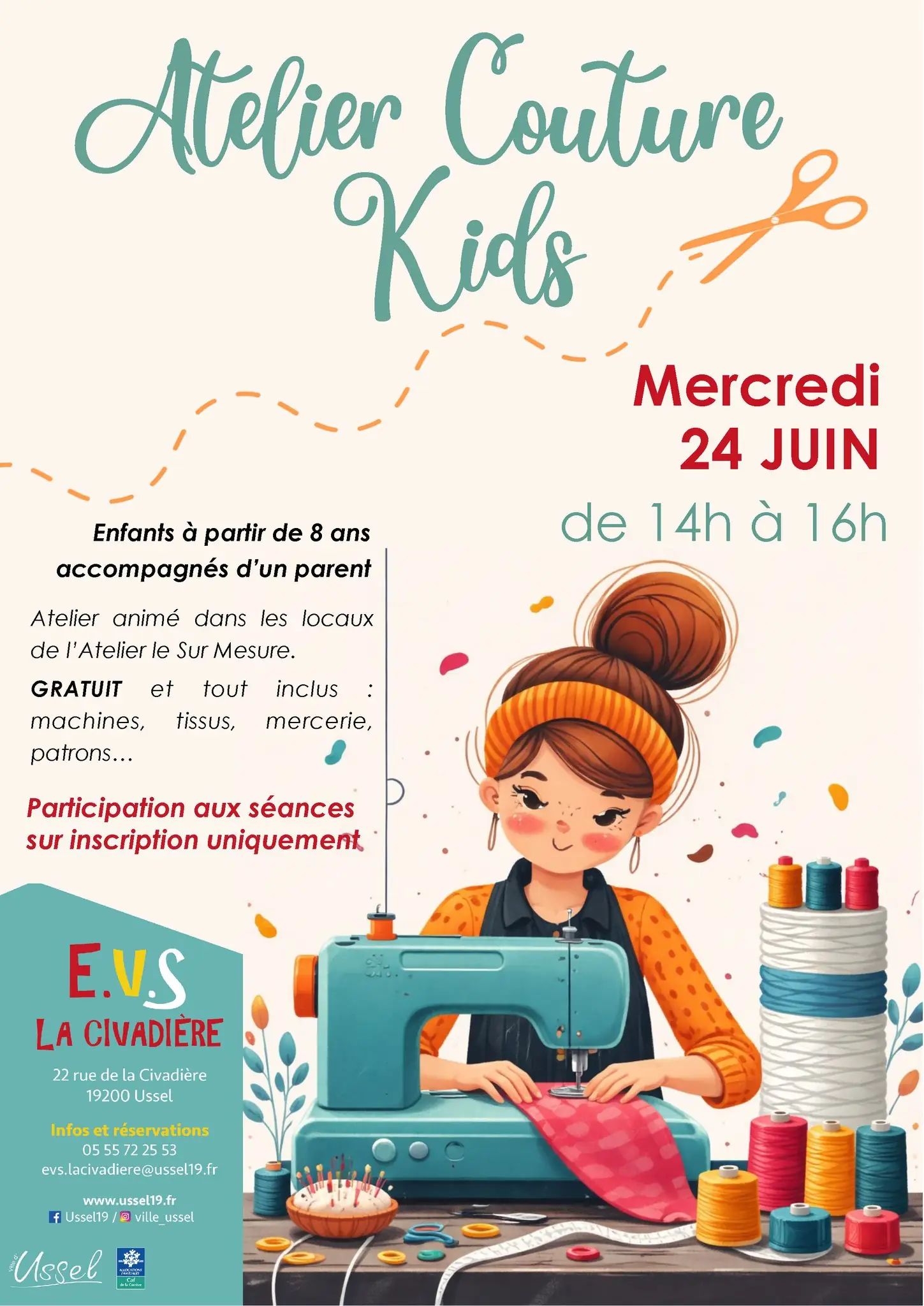 Ateliers couture kids
