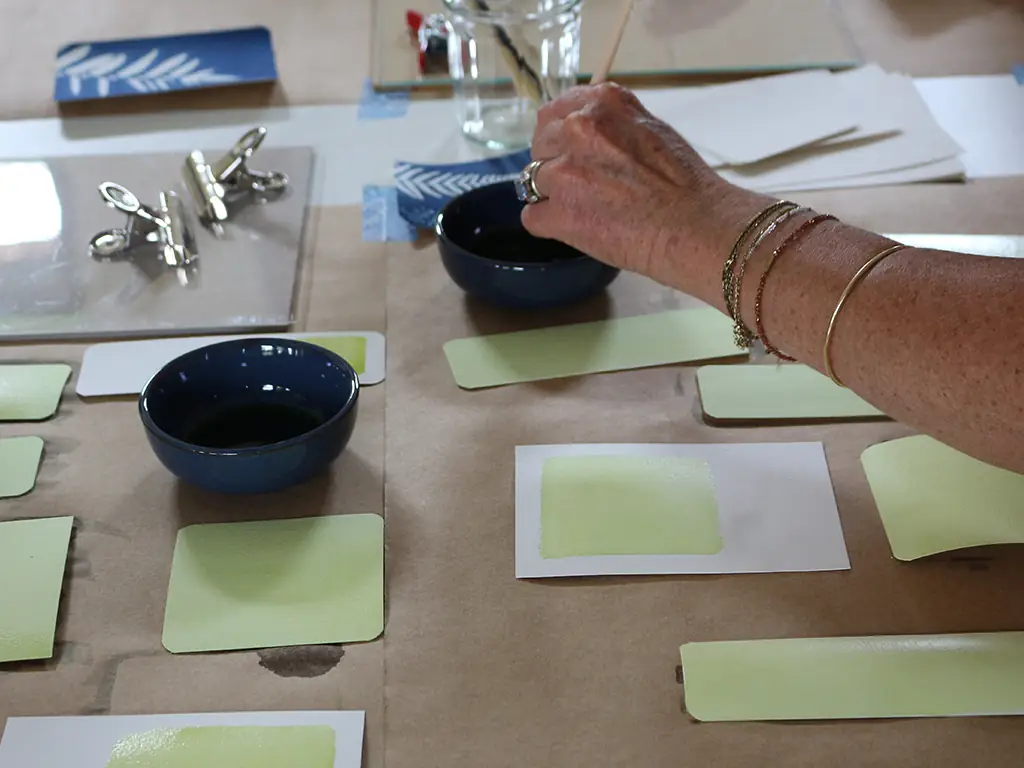 Atelier cyanotypes